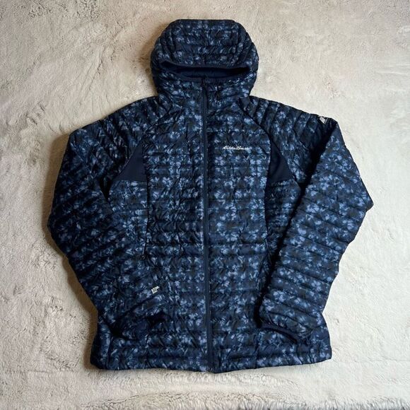 Eddie Bauer Jacket Womens Medium Tall Storm Down 800 First Ascent Goose Fill Puf - Picture 1 of 13